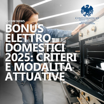 BONUS ELETTRODOMESTICI 2025: CRITERI E MODALITA' ATTUATIVA