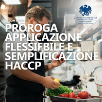 PROROGA APPLICAZIONE FLESSIBILE E SEMPLIFICAZIONE HACCP