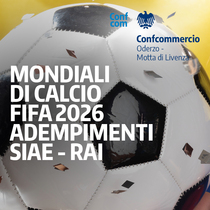 MONDIALI  DI CALCIO  FIFA 2026 ADEMPIMENTI SIAE - RAI